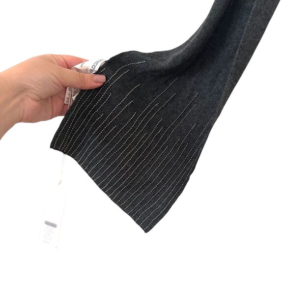 CHICOS Cashmere Blend Beaded Embellished Scarf NWT - Picture 5 of 7